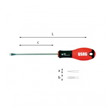 usag03220005 cacciavite 0,4x2x75 usag03220005 cacciavite 0,4x2x75